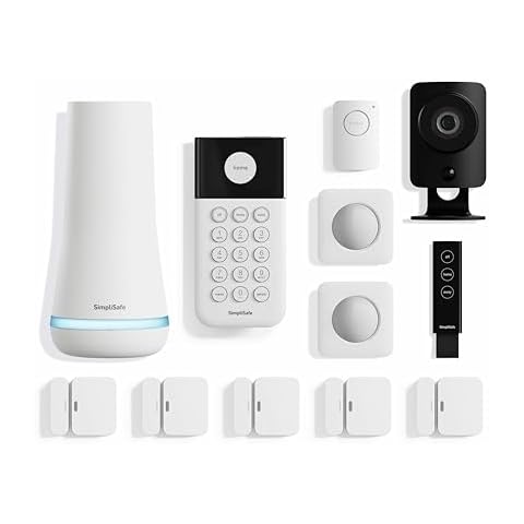 SimpliSafe 12 Piece Wireless Home Security System Cover
