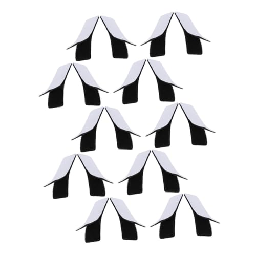 HAWILLOSCH DIY Crafts Fasteners 20pcs Self-Adhesive Sticky Hook and Loop Tape for Mounting and Repairs