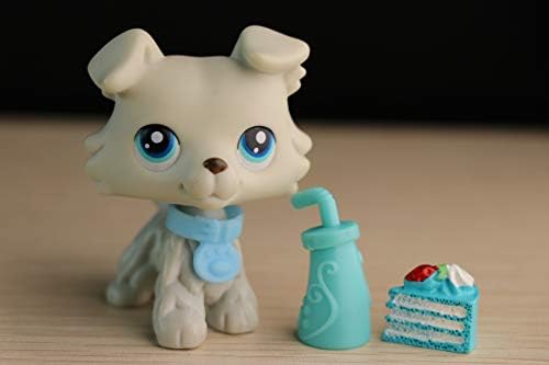 Lpsisi lps Rare Figures Collectable lps Collie Dachshund Great Dane Cocker Spanile with lps Accessories Kids Xmas Gift