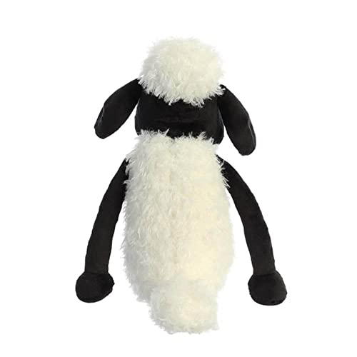 Shaun the Sheep 61173 8-inch Plush Cuddly Toy, Black and White, 8in, Suitable for Adults and Kids