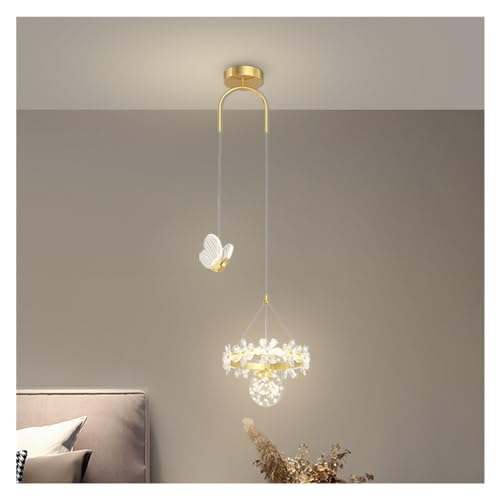 Lustre à tête unique en cristal de luxe pour illuminer un salon élégant