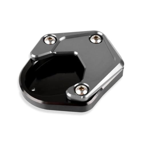 Extension béquille moto grise anti-enfoncement pour Kawasaki KLX250