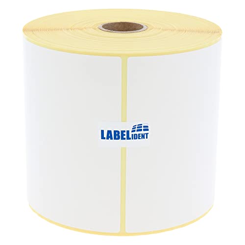 Labelident DHL Versandetiketten 105 x 148 mm - 500 Thermo-Top Labels auf 1 Rolle I 25 mm Kern I Selbstklebende Shipping Labels für Desktop Thermodrucker I Trägerperfo.