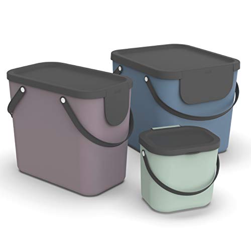 Rotho Albula Scatola di stoccaggio 25l con