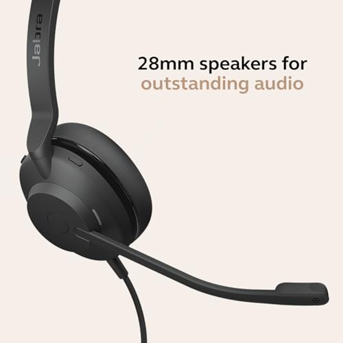 Jabra Evolve2 30 SE (2025 Version) Wired Single-Ear Headphones with Microphone – Computer Headset - USB-A and USB-C Cable - Microsoft Teams Certified - Works with All Meeting Platforms – Black - image 7