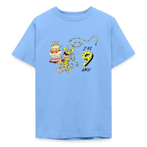 T-shirt anniversaire 9 ans Marsupilami ado idée cadeau original et fun