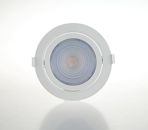 Fan Europe MIZAR Downlight LED Empotrable Orientable Blanco 1000lm 4000K 14,5x5,5cm