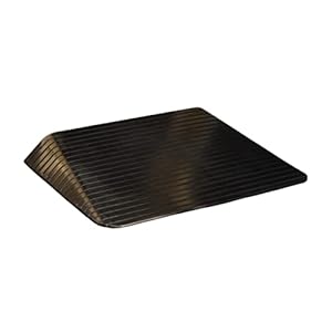 HomeCare drempelrampe van rubber | deurdrempelramp/deurramp/volledig rubberen deurrampe rolstoel | rubberen ramp…