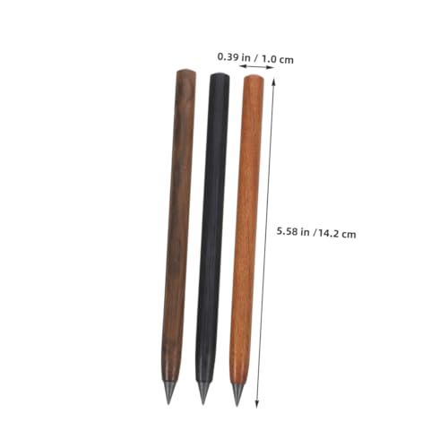 Sewroro lápiz madera no afilable 6 piezas miniatura 2
