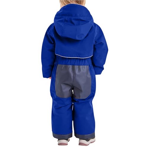 Snow Suit for Kids Boys Girls One Piece Ski Suits Outdoor Warm Waterproof Windproof Overalls Snowboarding Snowsuits3