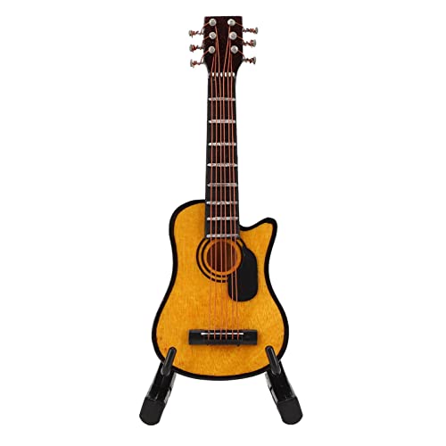 RvSky Modèle Ornement Mini Modèle de Guitare Brun Rougeâtre 3.3in Longueur Modèle de Guitare Miniature Décoration avec… - Les Beatles, Paul McCartney, John Lennon, RIngo Starr, George Harrison RvSky Modèle Ornement Mini Modèle de Guitare Brun Rougeâtre 3.3in Longueur Modèle de Guitare Miniature Décoration avec… – Image 4