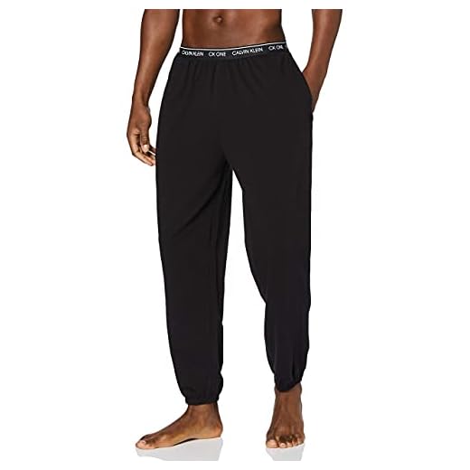 Calvin Klein joggingbyxor för män, svart, M