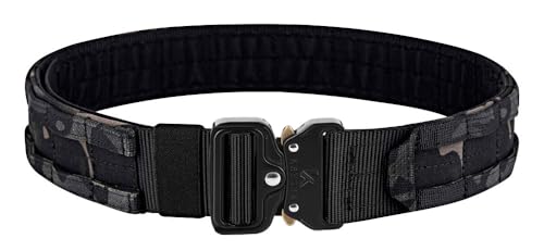 KRYDEX Quick Release Rigger MOLLE Belt 1.75 Inch Inner & Outer Tactical Heavy Duty Belt