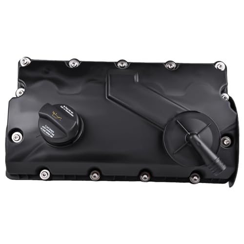 Uenopedin MJ 038103469AE Tapa de válvula con junta, cubierta de culata de repuesto para Audi A4 A6 / VW Transporter Sharan Passat/Skoda Superb/Seat Alhambra 038 103 469 AE