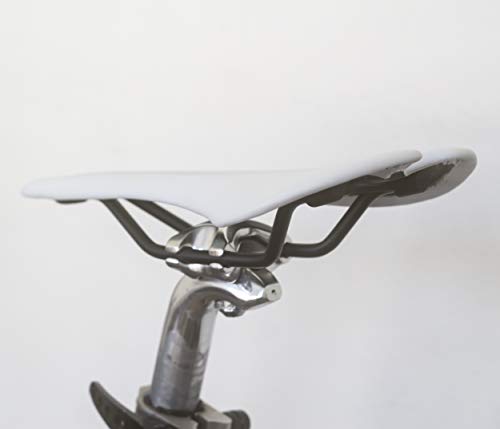 Selle légère pour Brompton blanche - Accessoire allègement vélo pliant