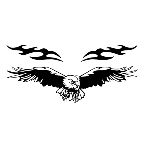 Fordonsdekal – UV-resistent självhäftande folie med motiv | vattentät bildekal | för fordon, bilar och lastbilar för motorhuv för gör-det-själv-modellering och design