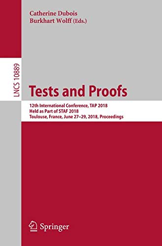 Buy Tests and Proofs — BookShops.in
