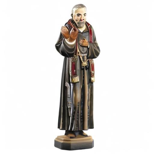Estatua de St Padre Pio 8 pulgadas miniatura 6