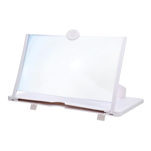 DECOMELODY スマホ画面拡大鏡 軽量コンパクト 高精細映像 映画視聴対応 角可能 携帯電話用拡大器 目の保護 中高年向け読書サポート