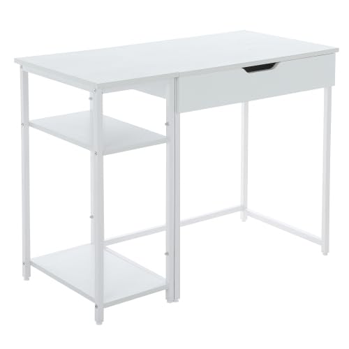 Amazon.co.jp: パソコンデスク 引き出し付き 両用 一体分割 収納ラック