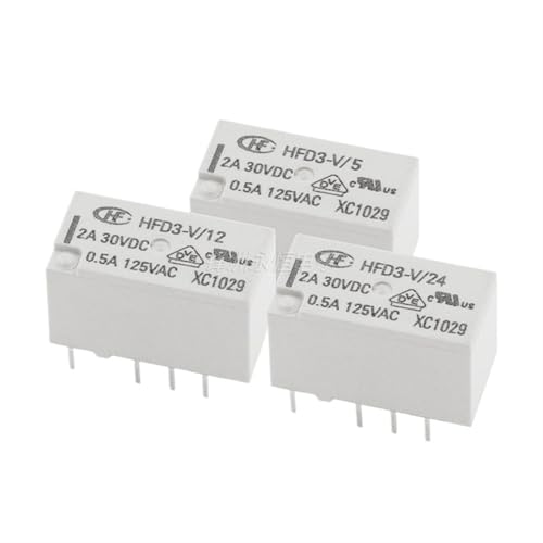Relais de signalisation HFD3 à double bobine pour circuits imprimés - 2