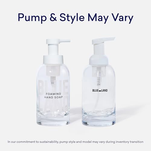 Image of BLUELAND Hand Soap Duo, 2 Bottles with 8 Refill Tablets, Variety Scents