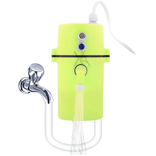 Axhane-World'S-Smallest-Instant-Water-Heater1L-Portable-Geyser-With-Auto-Cut-Off-Copper-Heating-Element-&-Thermostat-Durable-Abs-Body-Fast-Heating-Small-Water-Heater-For-Kitchen-Assorted-Color