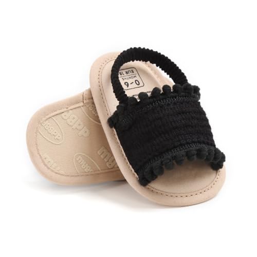 Image of Infant Baby Boys Girls Summer Sandals Party Wedding Dress Flats Shoes Newborn Crib Shoes First Walkers Prewalkers 0-18 Months