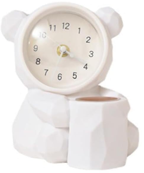 Boîte de rangement et pot à stylos de bureau blanc