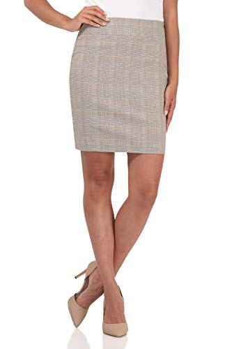 Image of Rekucci Women's Ease Into Comfort Above The Knee Stretch Pencil Skirt
