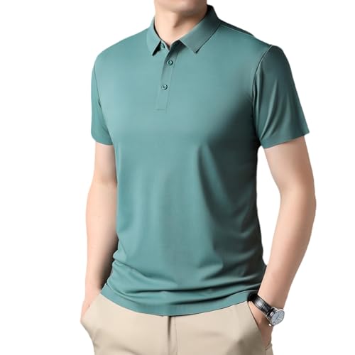 Polo vert homme anti-transpiration pour rester frais au sport