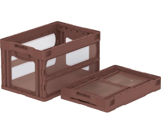 サンコー 折りたたみ コンテナ P51B 蓋付き 5個 | 三甲(サンコー