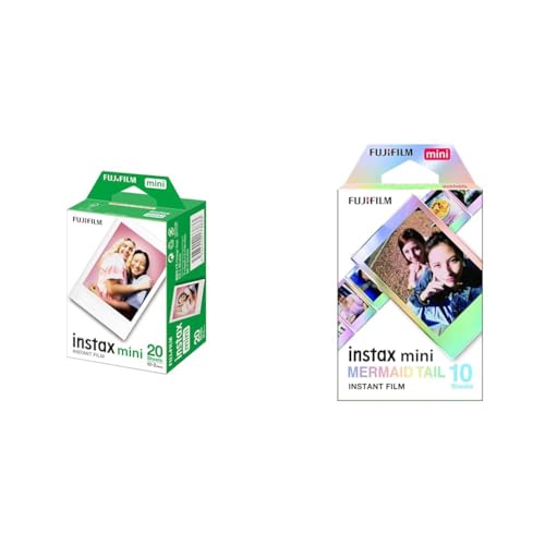 Films pour Mini Fujifilm Instax 20 feuilles pour photo instantanée compacte