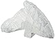 Efco Speckstein, Delfin, unlackiert, cremefarben