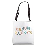 Fanum Tax 67% Funny Gen Z Meme Steal Food Taxes Snacks Song Tote Bag