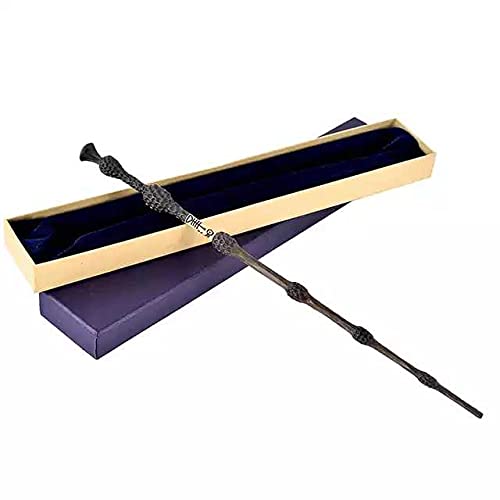 Navvi Metal Core Elder wand magicians stick magical wand with box Silver