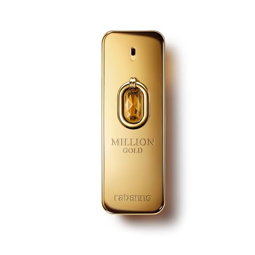 Lista de Paco Rabanne One Million los mejores 5. 45 1 Million Gold Elixir Intense by Paco Rabanne for Men - 3.4 oz Parfum Spray