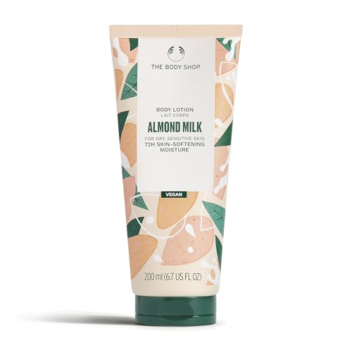 The Body Shop Almond Milk and Honey Body Lotion – Hydrating & Moisturizing Skincare for Dry and Sensitive Skin – Hypoallergenic – 6.7 oz