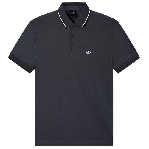 Polo Armani Exchange marron : la solution style pour un look soigné sans effort