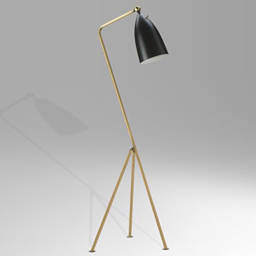 Grasshopper Floor Lamp Moder Design by Greta Grossman for Living Room, Bedroom, Study, Office Best Replica