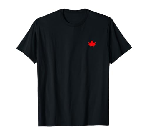 Canadienne Vacances humour Canadien feuille d'érable canada T-Shirt