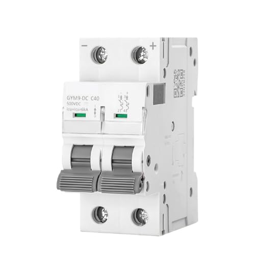 Mini-disjoncteur CC 2P 500V 25A pour rail DIN