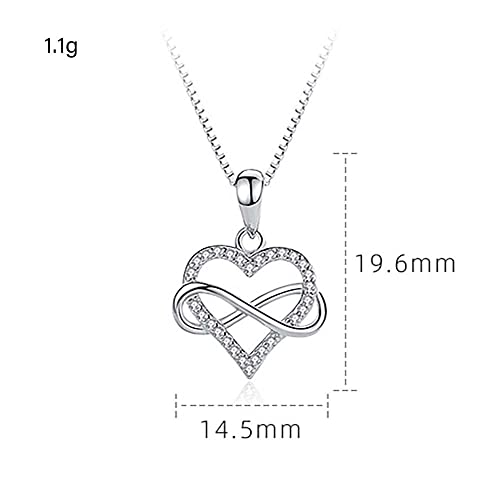 Collier pendentif s en argent pour femmes chic avec chaîne de clavicule délicate - 7