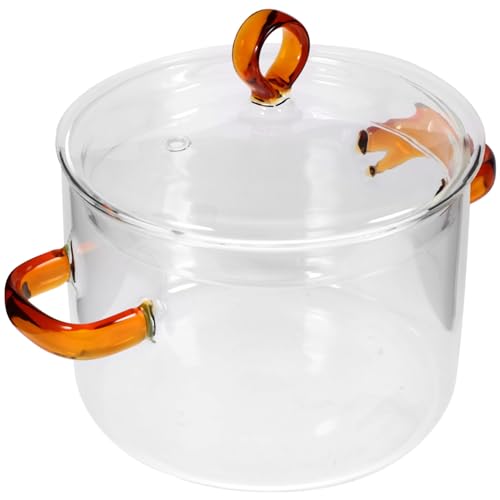 Casquette de casserole et poêle en verre universelle pour ustensiles de cuisine
