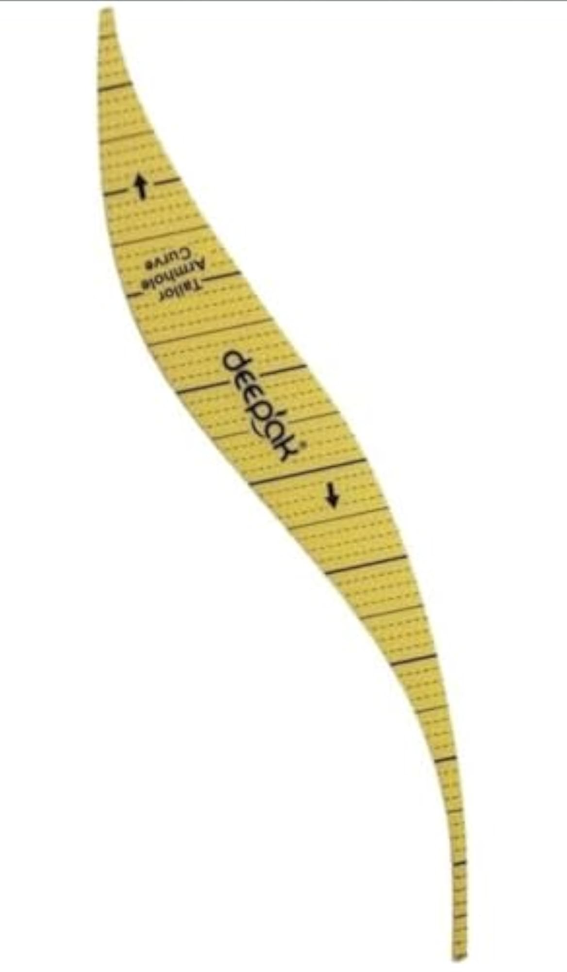 Sleeves Cutting Pattern Template Scale for Tailoring