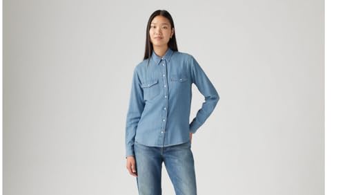 Levi's Iconic Western Camicia Button-Down, Play Break, M Donna - 2