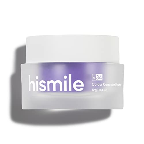 Hismile V34 Colour Corrector Powder, Purple Teeth Whitening, Tooth Stain Removal, Teeth Whitening, Powder, Colour Correcting Tooth Stains, Hismile V34, Hismile Colour Corrector, Tooth Colour Corrector