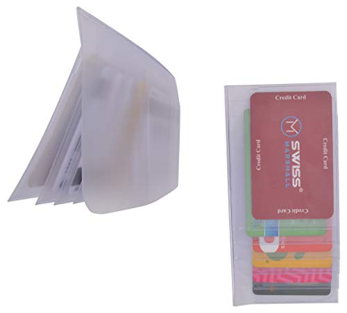 Plastic Checkbook Insert 6 Page Set of 2 Picture Holder Side Load Made in USA by Swiss Marshall2