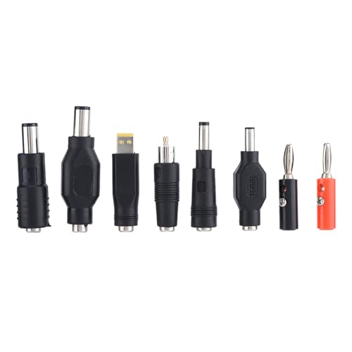 Prise CC universelle tout-en-1 avec 34 embouts interchangeables pour pc portable