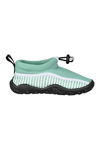 Baby Boy Shark Aqua Moccasin Sole2